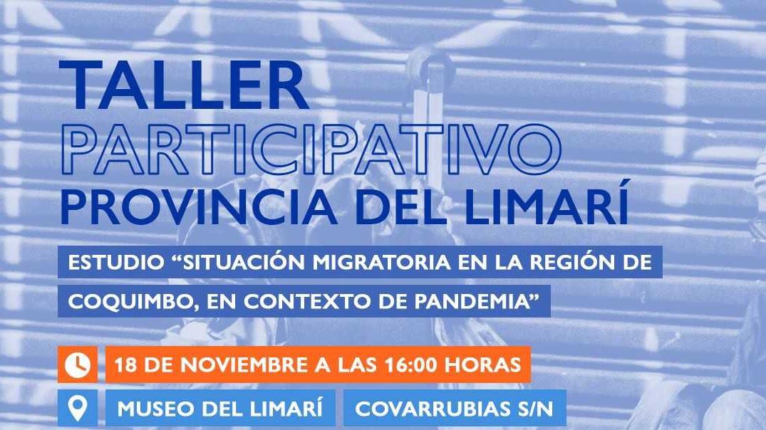 El taller participativo está dirigido a funcionarios públicos y migrantes