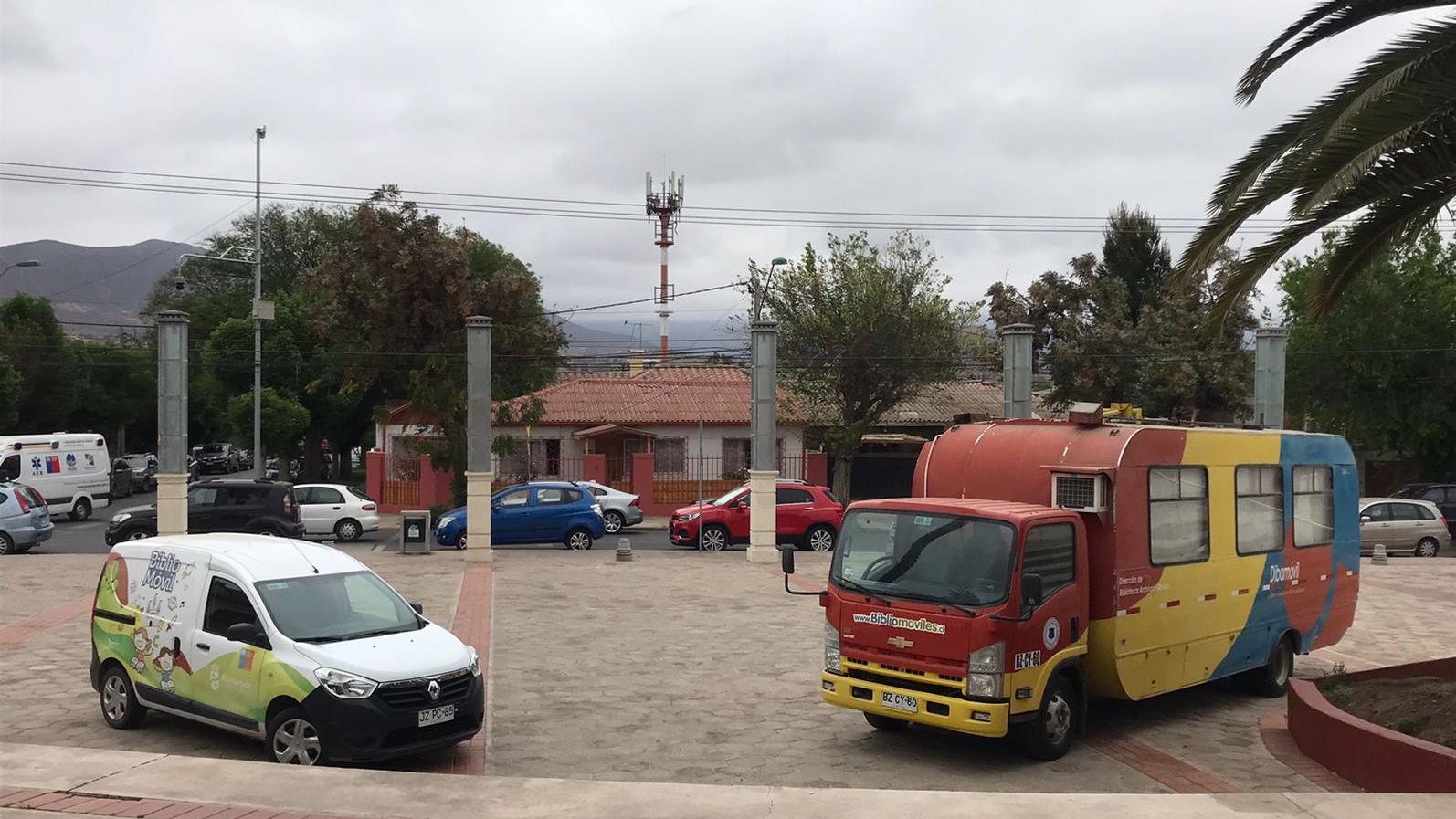 Los bibliomóviles de Río Hurtado y Limarí en el Museo de Ovalle (archivo 2021)