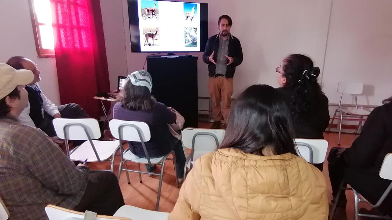 El arqueólogo en la ponencia desarrollada en Ovalle