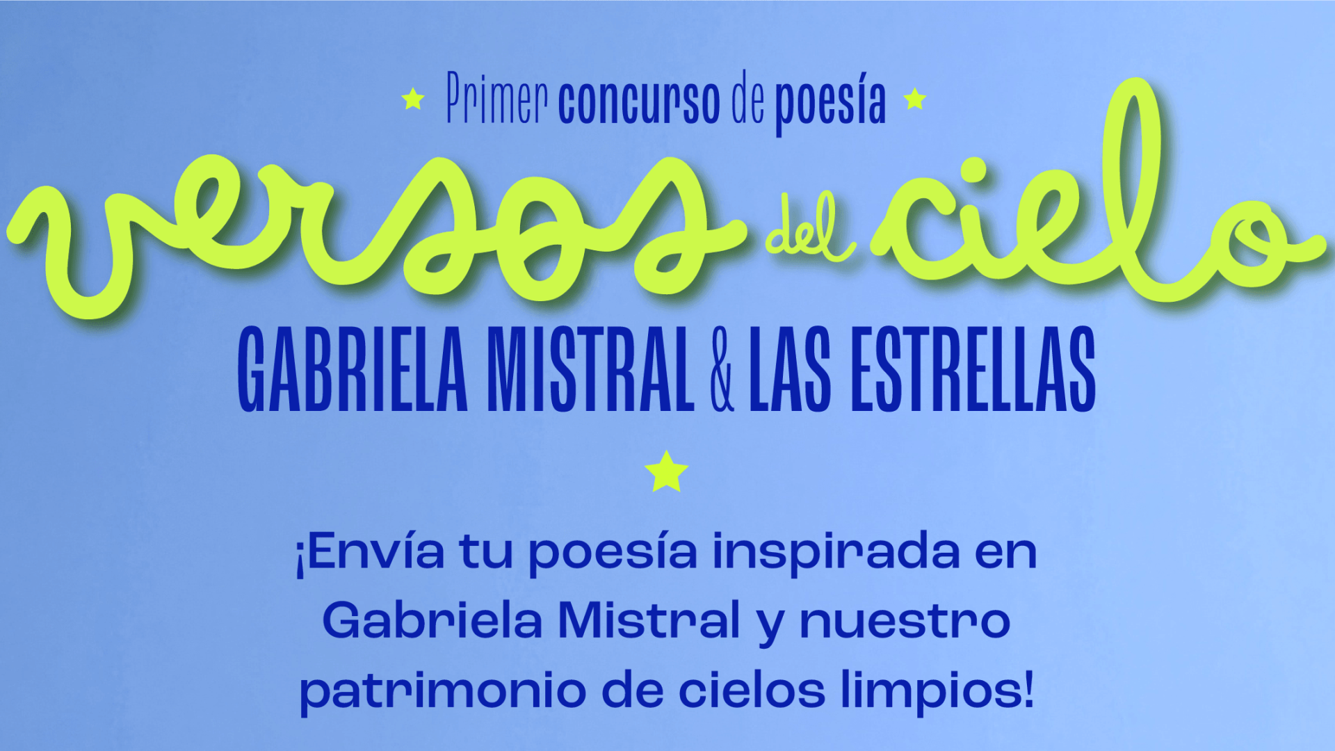 El concurso mezcla los cielos y la poesía