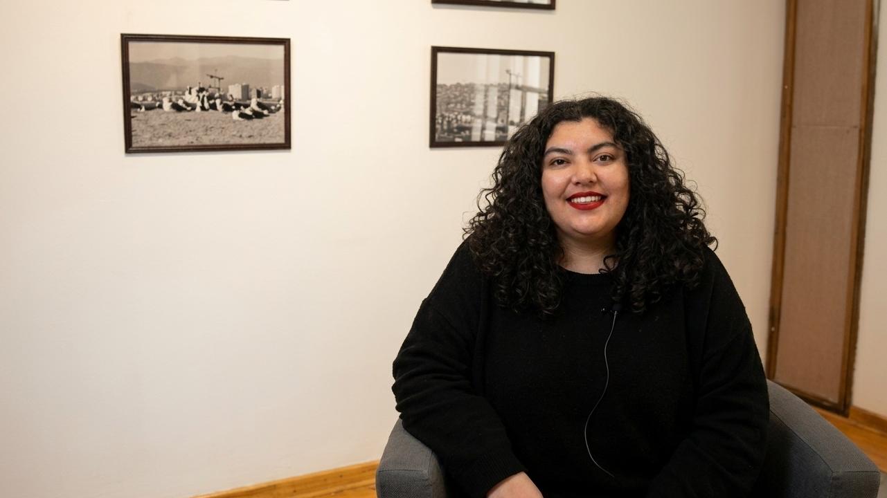 La fotógrafa explicó los alcances artísticos de la exhibición