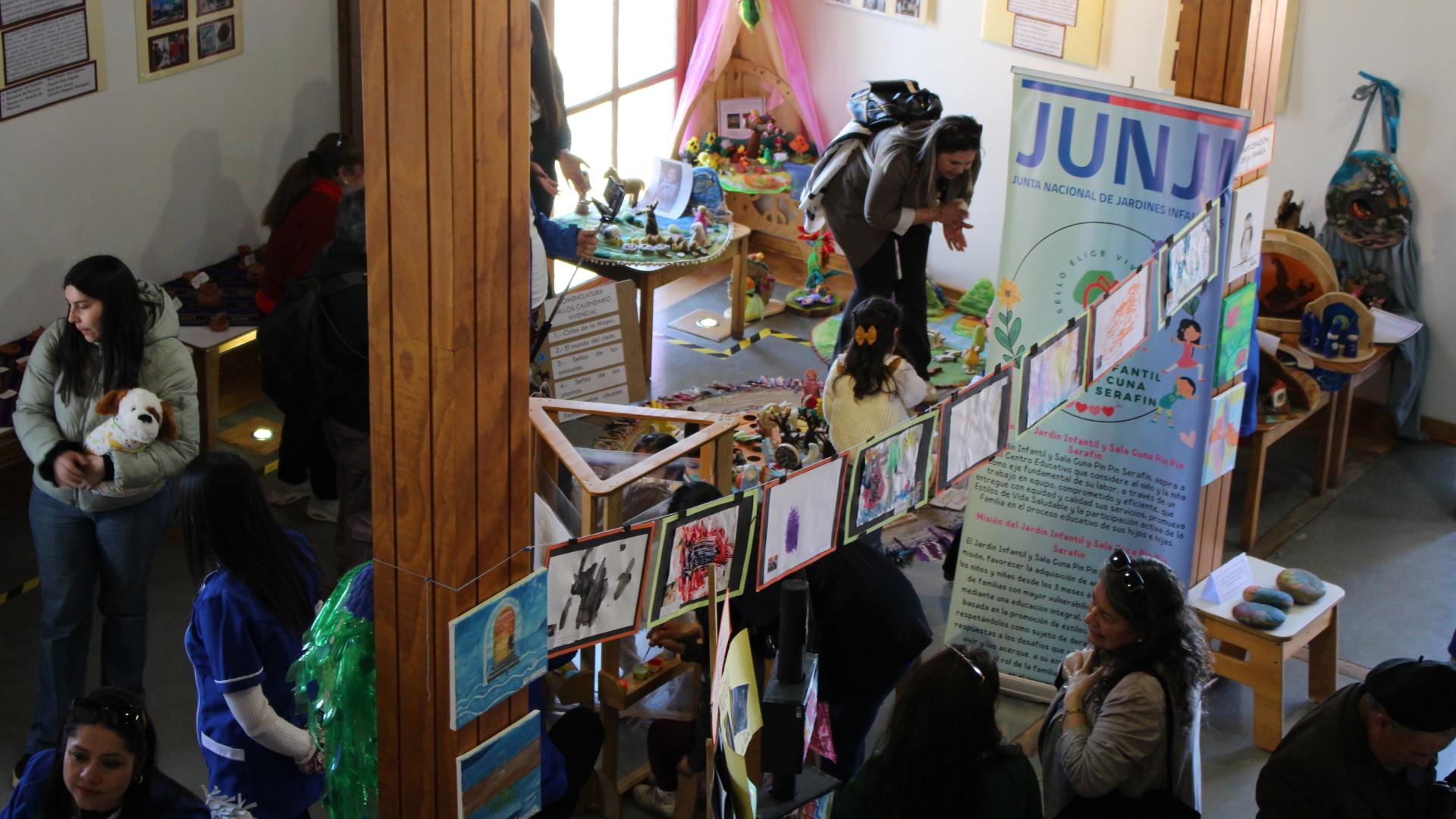 La comunidad educativa de diez jardines infantiles exponen su mirada sobre el patrimonio