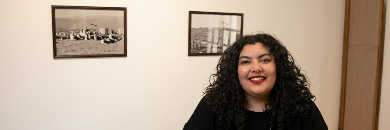 La fotógrafa explicó los alcances artísticos de la exhibición