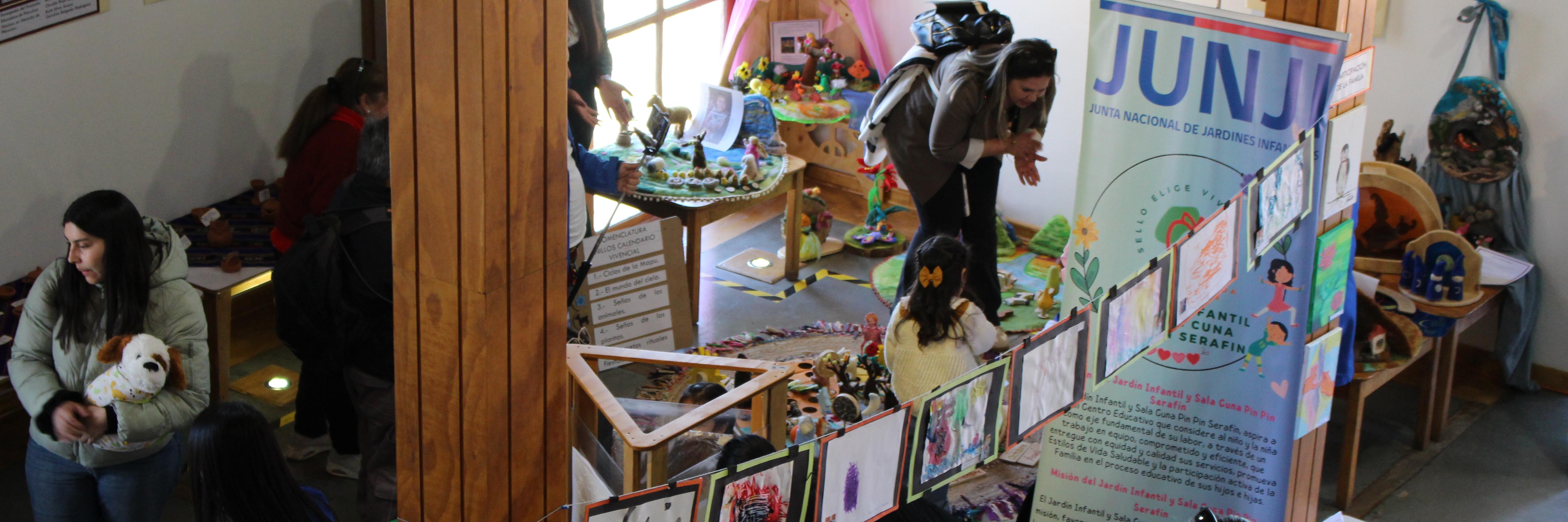 La comunidad educativa de diez jardines infantiles exponen su mirada sobre el patrimonio