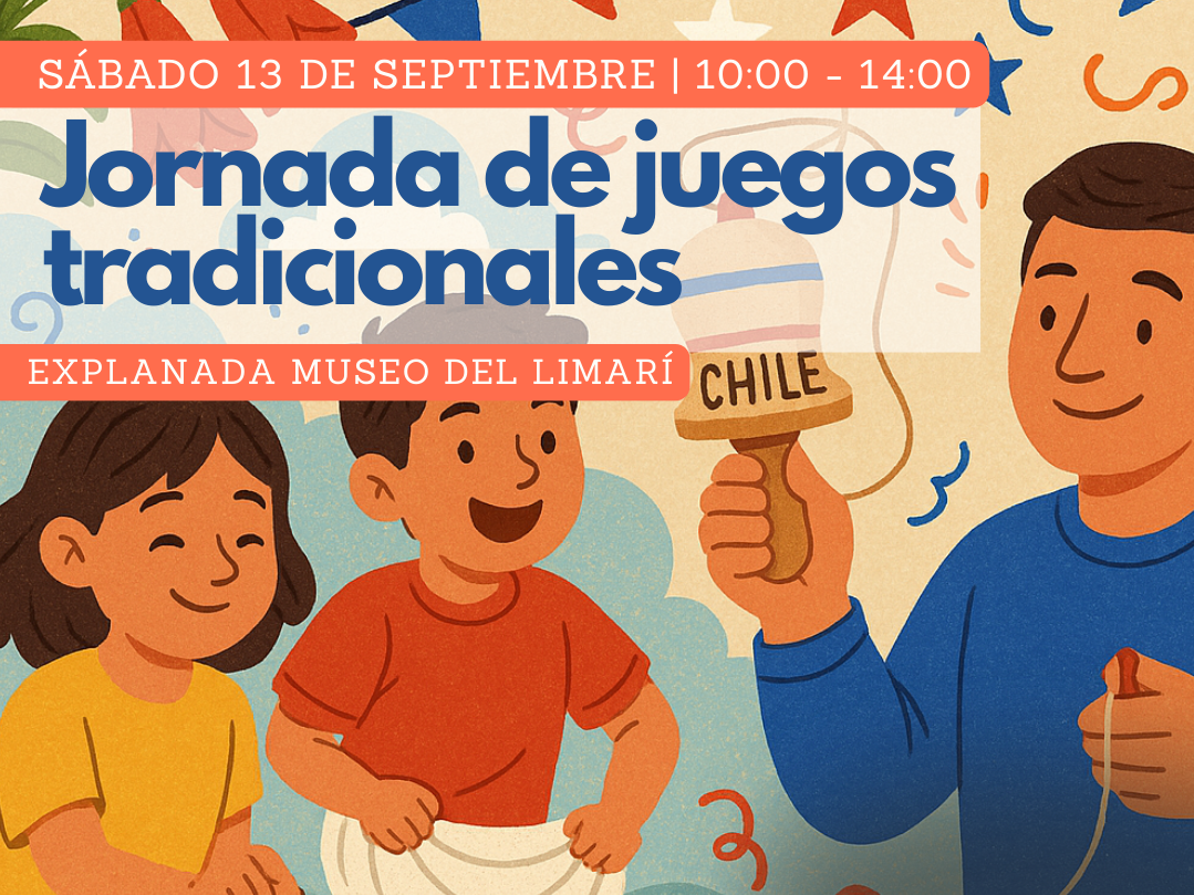 Juegos tradicionales tendrán lugar el 13 de septiembre en el museo