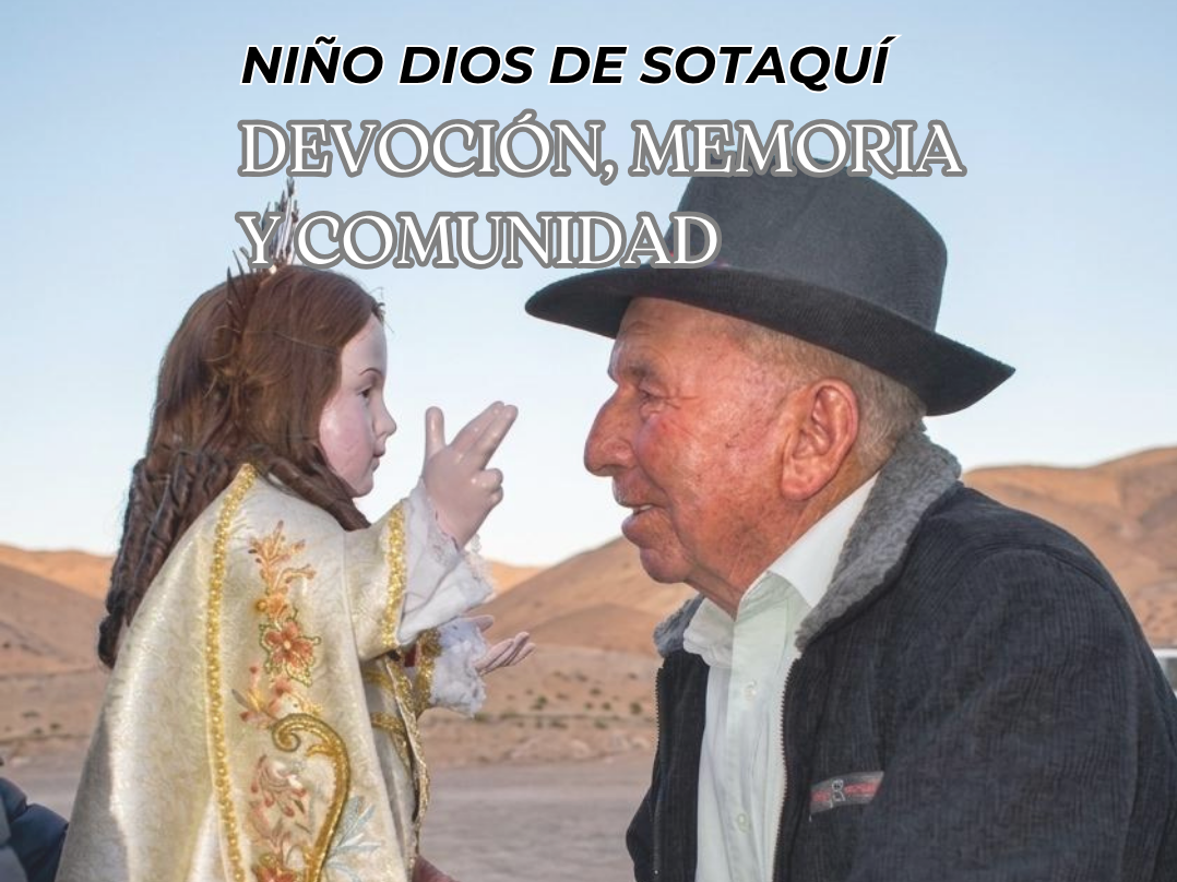 La exhibición representa la fiesta religiosa de la localidad