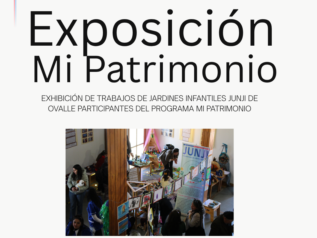 Comunidades preescolares de Junji Ovalle exponen su trabajo 