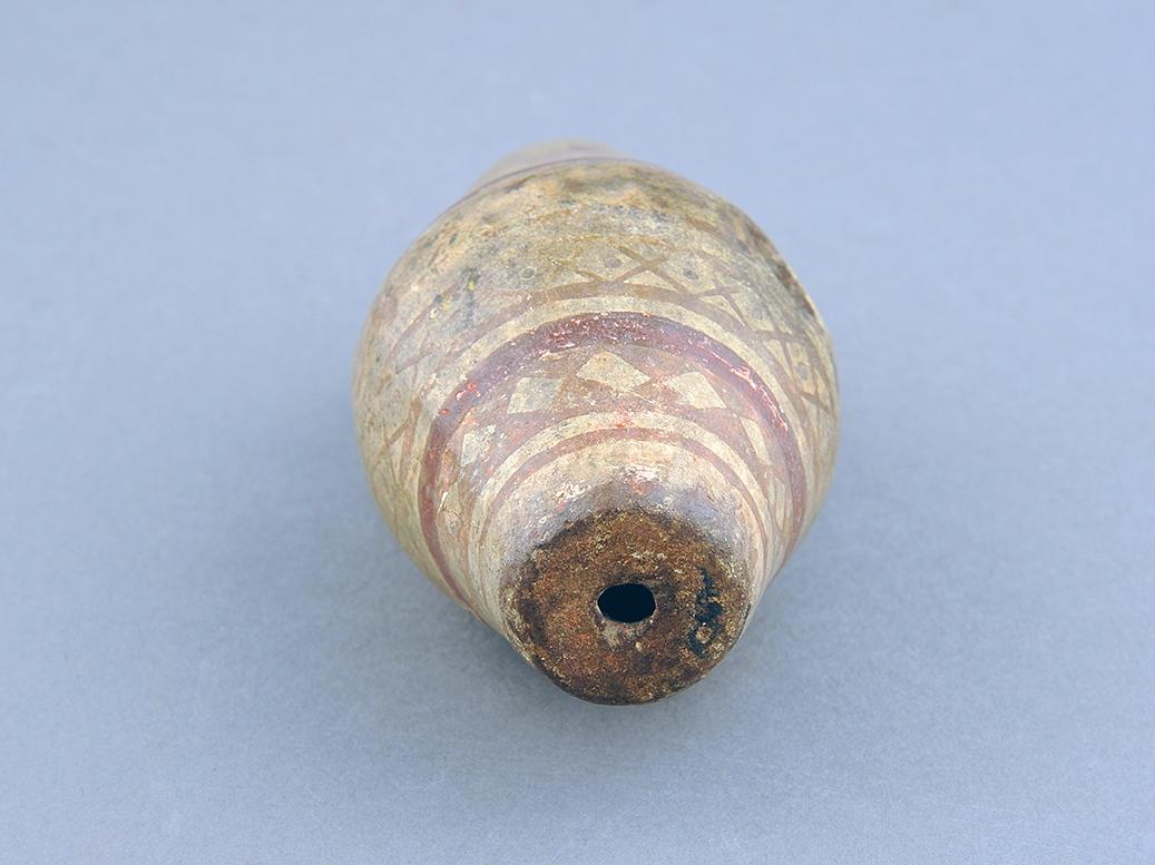 Flauta globular de cerámica