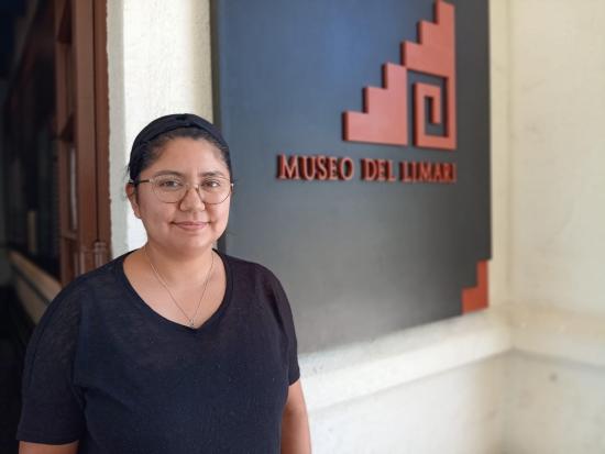 La nueva asistente de colecciones del museo