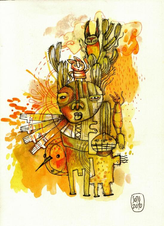 La exhibición mezcla varias disciplinas artísticas
