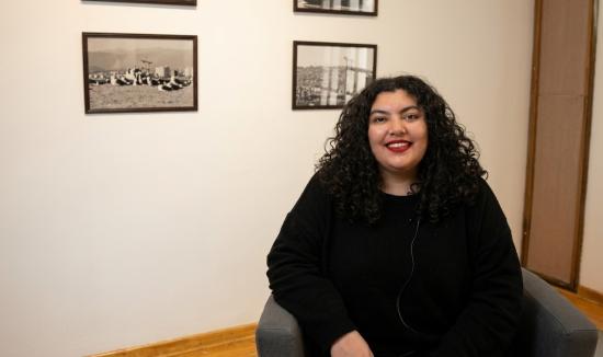 La fotógrafa explicó los alcances artísticos de la exhibición