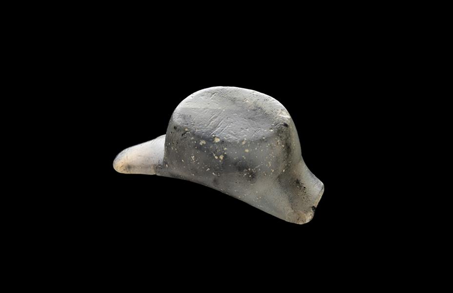 Tembetá tipo discoidal con alas